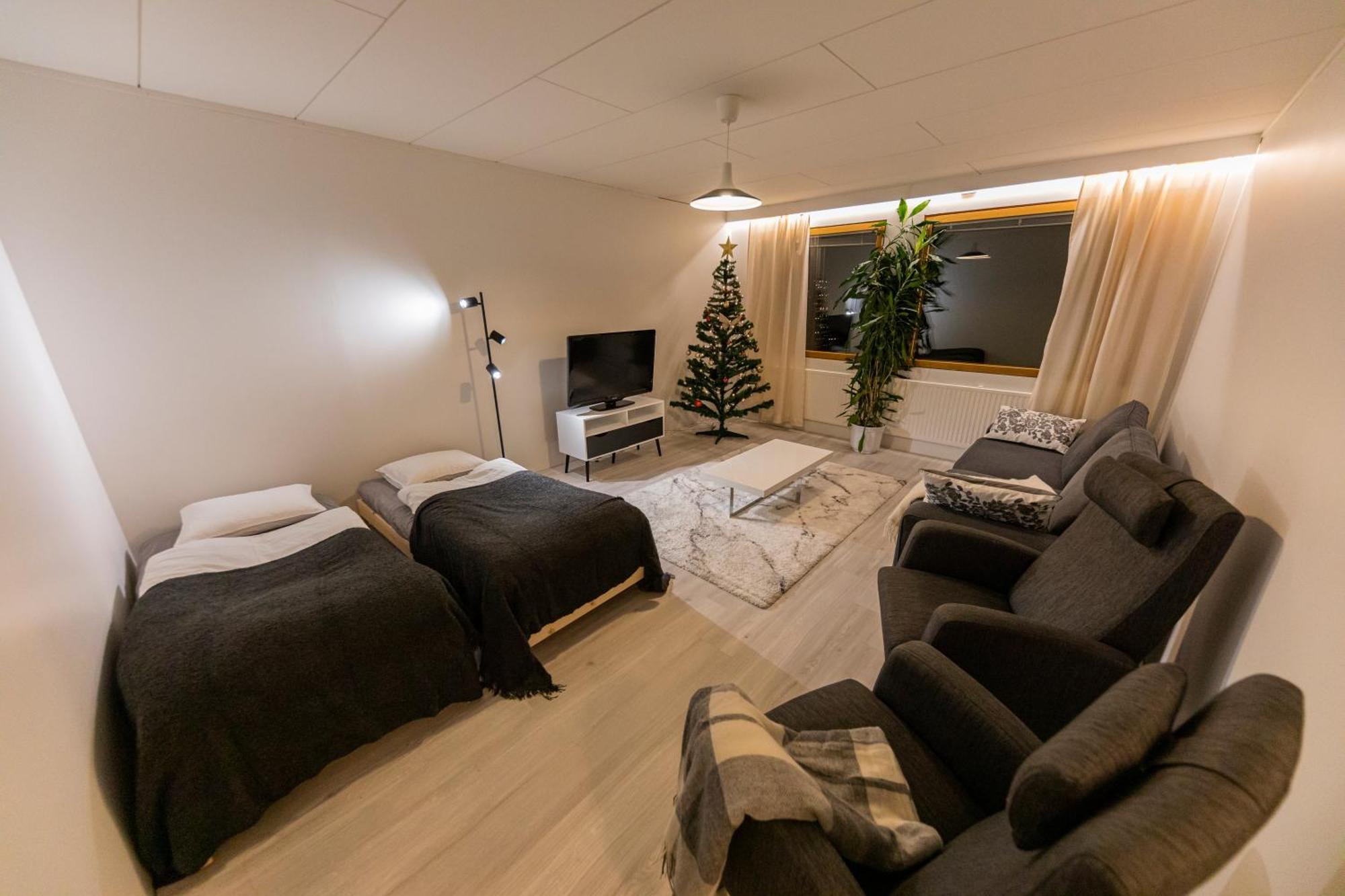 Arctic Aurora Villa With Sauna روفانييمي المظهر الخارجي الصورة