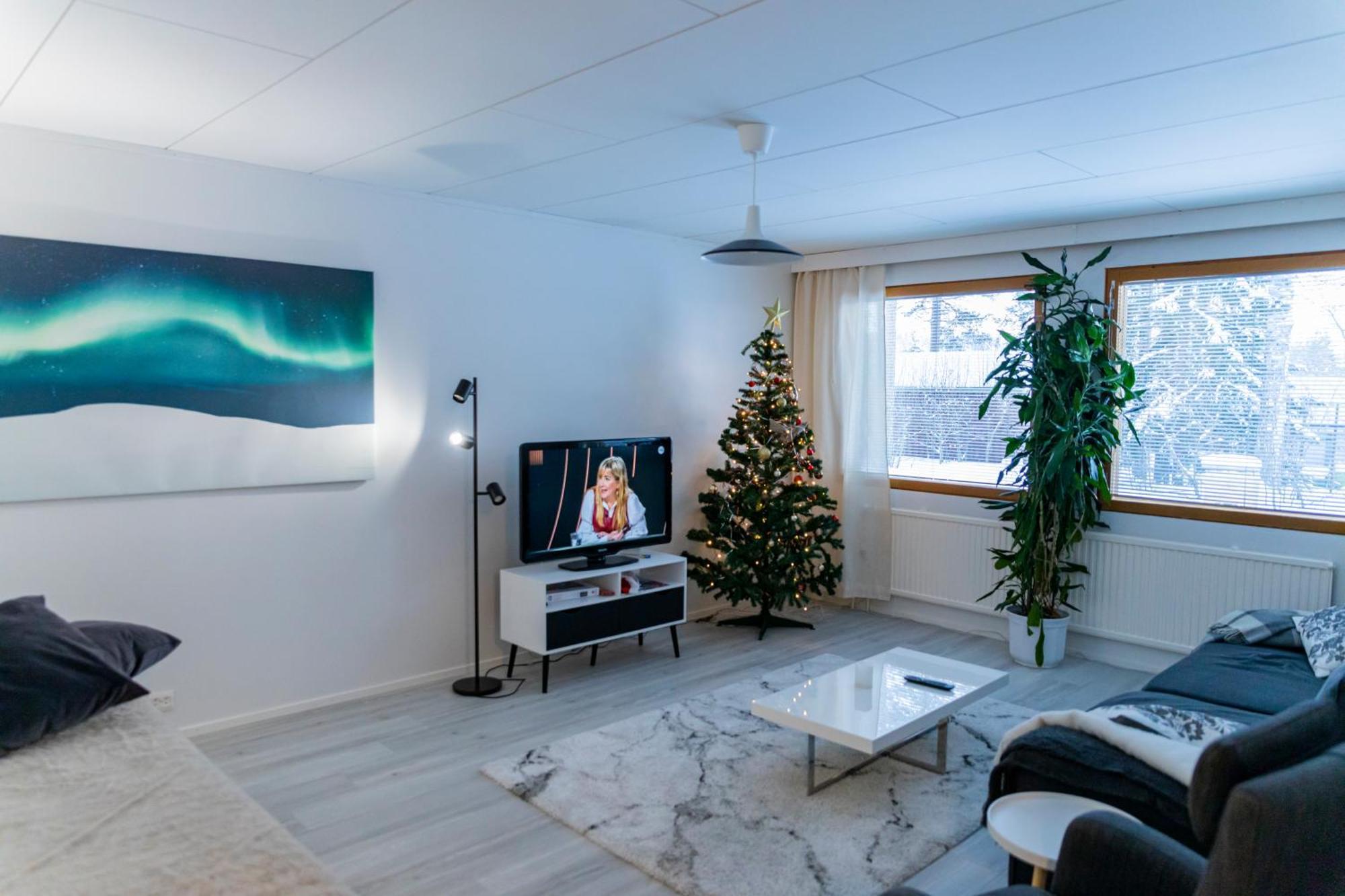 Arctic Aurora Villa With Sauna روفانييمي المظهر الخارجي الصورة